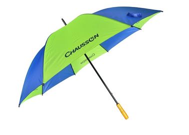 Podwójne żebra U Metalowa rama Upominki reklamowe Parasole, parasol w stylu golfa