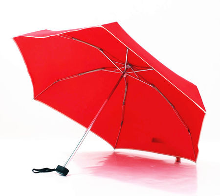 Składany, jednokolorowy, wiatroodporny parasol dla mężczyzn