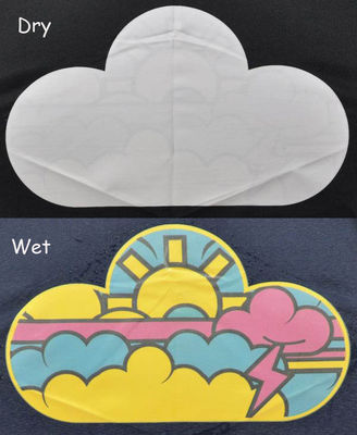 Śliczne drukowanie w chmurze wiatroodporny w pełni automatyczny parasol