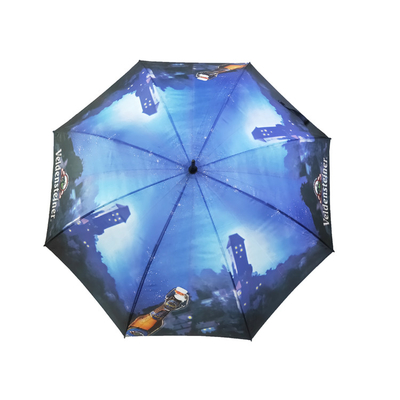 68 62 58 cali Ręczny otwarty parasol z prostym uchwytem z tkaniny Pongee